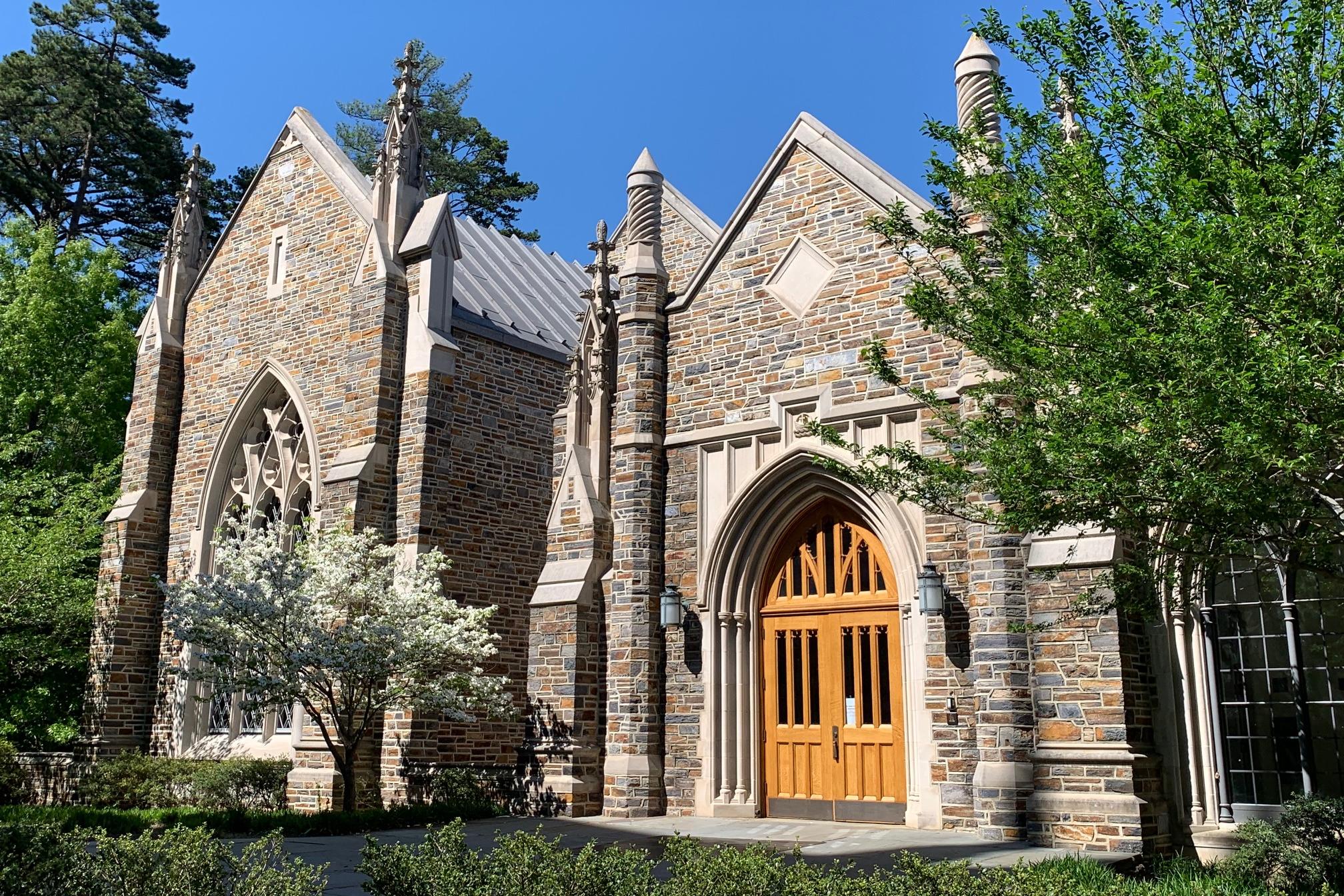 Entrance to Duke Divinity School Westbrook Building Entrance to Duke Divinity School Westbrook Building